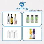 Orshang 플라스틱 병 반자동 병 라벨링 기계를 위한 자기 접착 라운드 라벨 기계 라벨링 기계 - 라벨링 기계 - foodmachtech