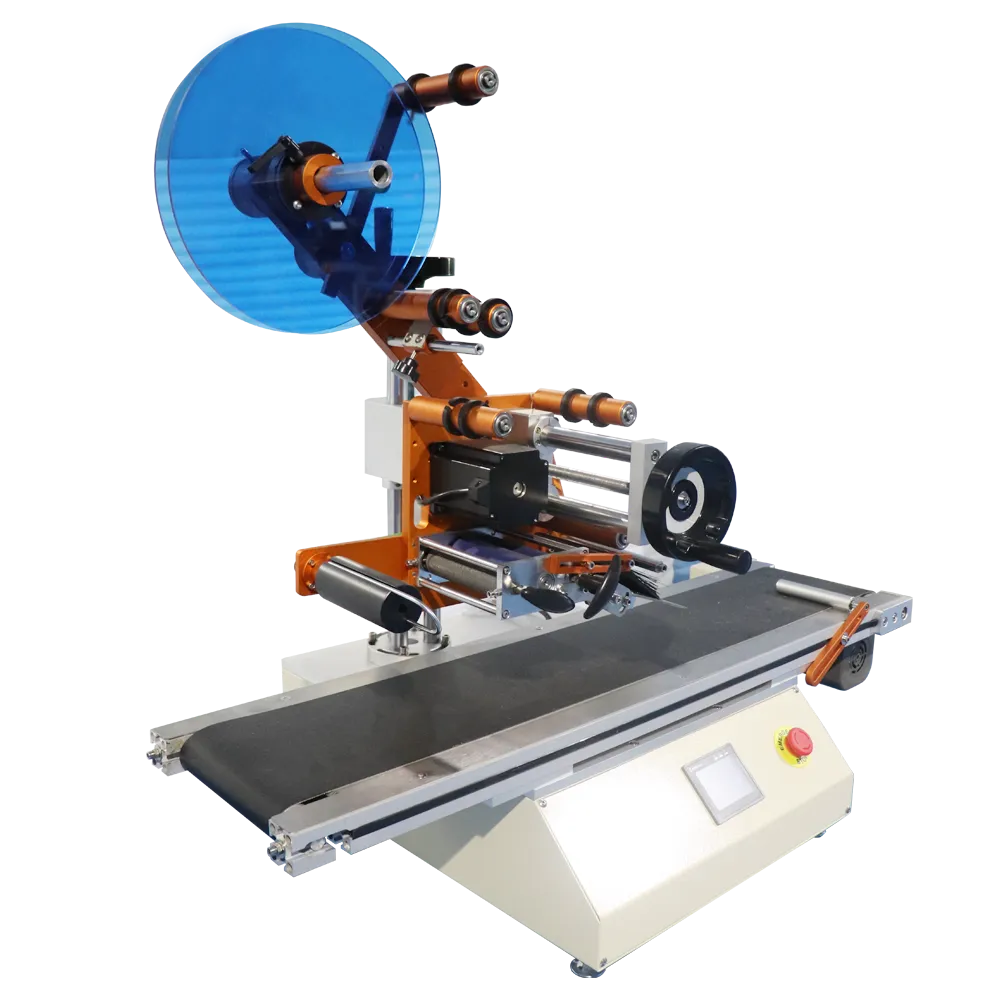 L'etichettatrice completamente automatica utilizza PLC avanzati e cuscinetti che raggiungono un'elevata efficienza di etichettatura - Etichettatrice - foodmachtech