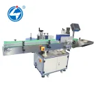 Etichettatrice per bottiglie quadrate verticali ad alta velocità con touch screen, - Etichettatrice - foodmachtech