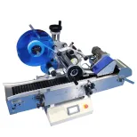 Auchan new design desktop and horizontal high-speed small round bottle labelling machine - Labeling Machine - foodmachtech