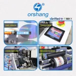 Orshang 플라스틱 병 반자동 병 라벨링 기계를 위한 자기 접착 라운드 라벨 기계 라벨링 기계 - 라벨링 기계 - foodmachtech