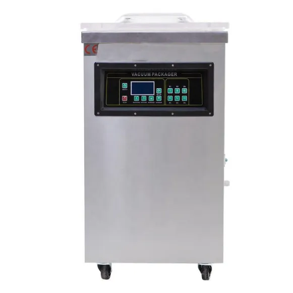 DMXVC-400 Digital PLC Screen With the Memory Saving Function Meat Fish Fruit Vacuum Sealer and Language Customized