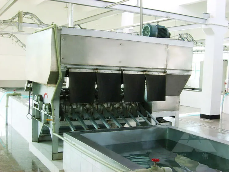 Máquinas mecánicas de la depilación para el ganado vacuno y las ovejas que sacrifican equipmen - Línea de producción de sacrificio de ganado y ovejas - foodmachtech
