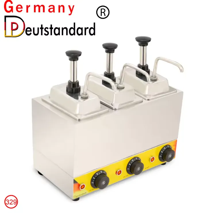 Distributeur de sauce à fromage à tête simple Distributeur de sauce électrique Bain Marie - Bouilloire de cuisson Sauce - foodmachtech