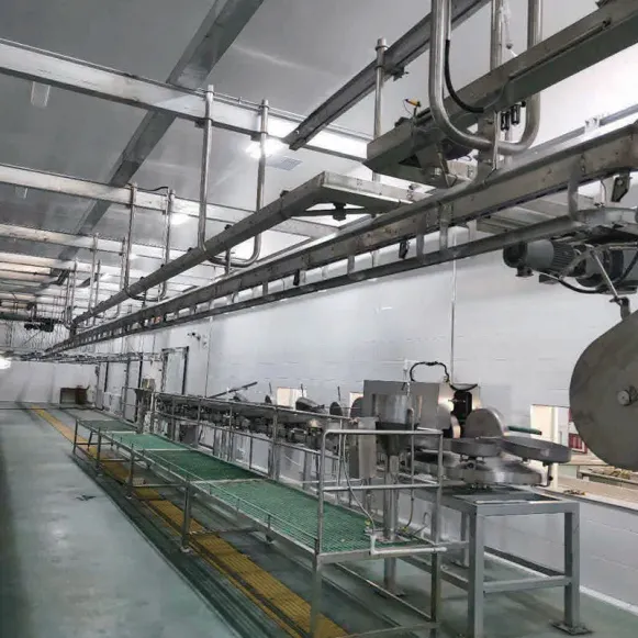 Motor de la solución de llavero de la maquinaria comercial de la matanza de las ovejas y componentes de la base del transporte para los mataderos del ganado