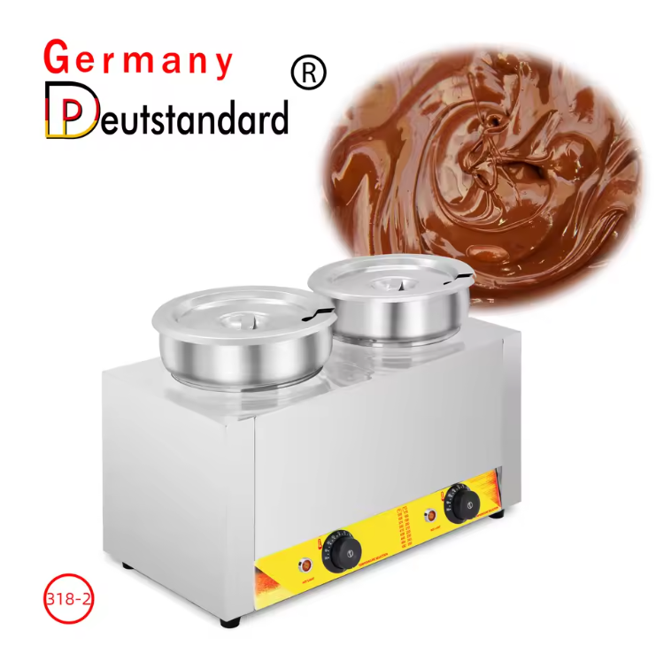 業務用ソースディスペンサーダブルヘッドスープウォーマー7 L 7 Lチョコレートメルター