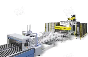 ความจุขนาดใหญ่อัตโนมัติคอลัมน์เดียว palletiser