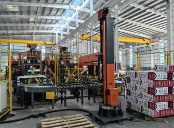 Paletizador de robot industrial eléctrico totalmente automático de alta calidad