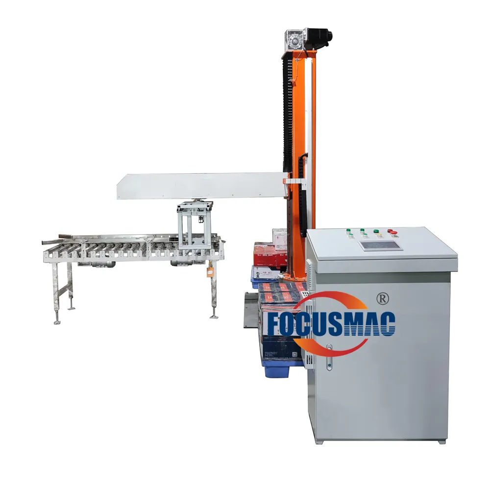 Ocus Machinery全自動コラムスタッキングマシン - パレタイザー - foodmachtech