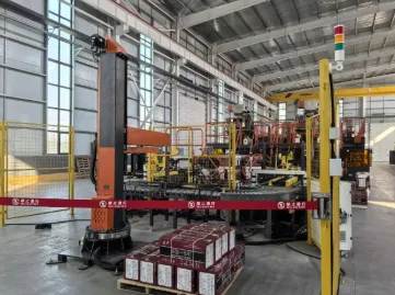 Ocus Machinery全自動コラムスタッキングマシン - パレタイザー - foodmachtech