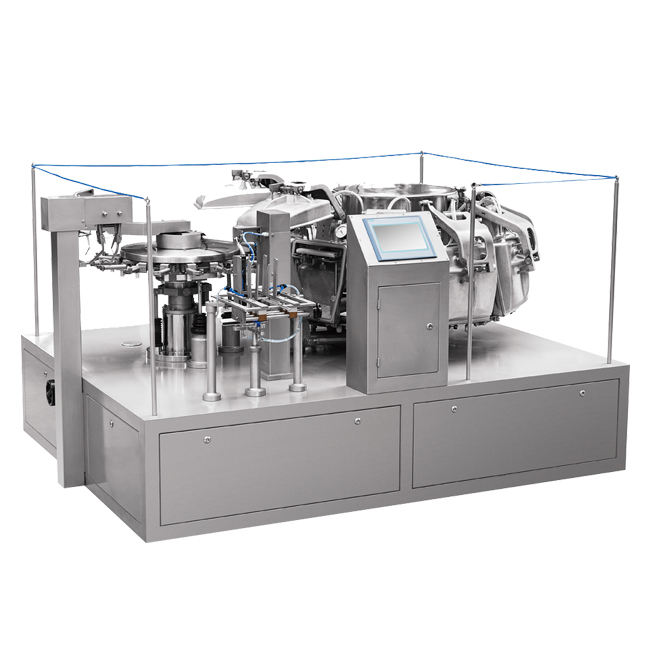 全自动旋转式真空包装机/食品真空外包装机