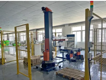 Pallettizzatore robot industriale elettrico completamente automatico per imballaggi e alimenti - Pallettizzatore - foodmachtech