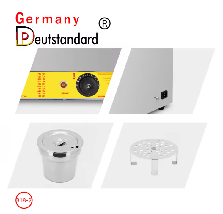 2 * 7Lチョコレートメルターダブルヘッドスープウォーマーソースディスペンサー