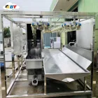Produktions linie für kleine Schlacht anlagen für Hühner und Enten in mobilen Schlachthöfen - Geflügelschlachtlinie - foodmachtech