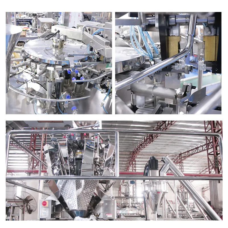 Oats milk powder mixed granules packing machine - MAP Gas Mixing System - foodmachtech