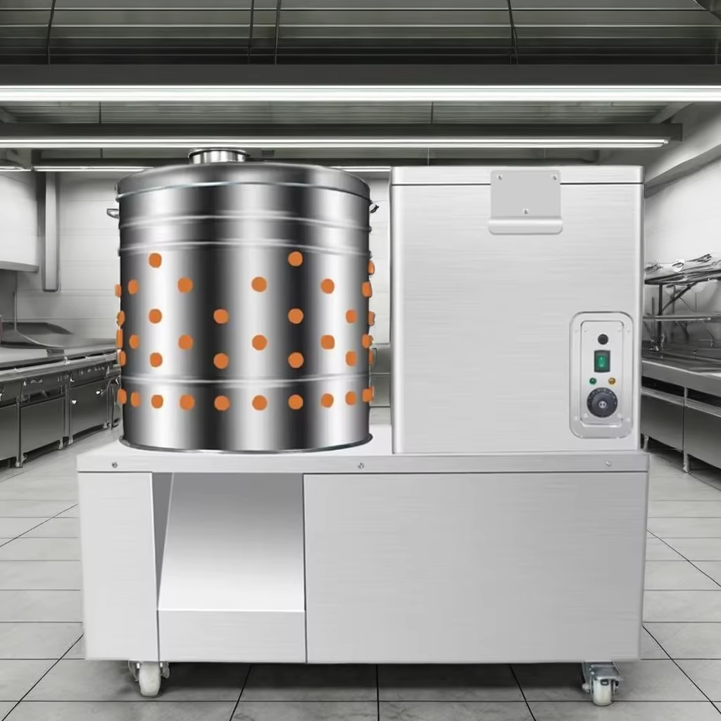 เครื่องถอนขนอัตโนมัติสำหรับอุปกรณ์ฆ่าสัตว์ปีกเครื่องถอนขนสำหรับไก่ฆ่า