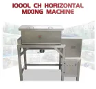 Customized High Quality 250 500 1000l Horizontal Electric Heating Dry Powder Mixer Double Screw Ribbon Blender - Mixer - foodmachtech