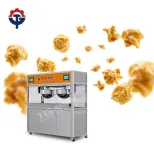 Máquina De Pipoca Comercial Elétrica Automática Máquina De Fazer Pipoca Fabricante De Pipoca Industrial - Máquina tempero - foodmachtech