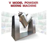 좋은 가격 컨베이어 500l 조미료 Powder 믹서 v 유형 혼합 기계 진공 피더 블렌더 기계 - 믹서 - foodmachtech