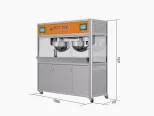 Fábrica Venda Direta Automática Elétrica Pipoca Que Faz Máquina para Cinema Máquina De Milho Chaleira - Máquina tempero - foodmachtech