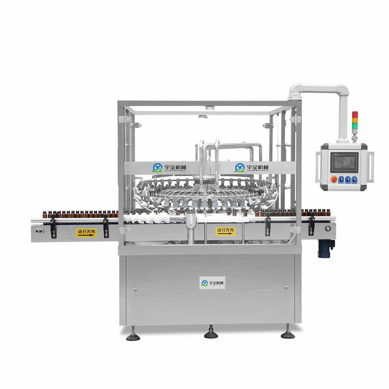 Lavadora plástica de la botella del ANIMAL DOMÉSTICO con el torneado de la botella 40-head y el equipo de la limpieza