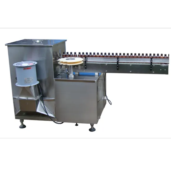 Rotary glass bottle washing machine