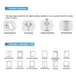 Vertical Nitrogen Snack Popcorn Cheese Slices Banana Chips Back-sealed Bags Vffs Packaging Machine - Nitrogen-Filled Packaging Equipment - foodmachtech