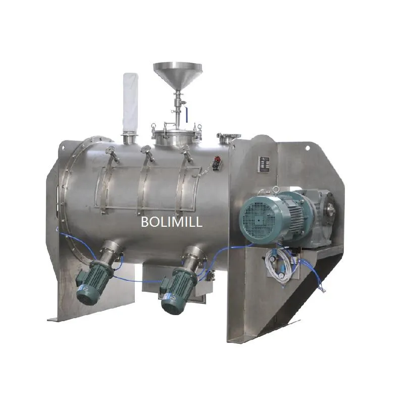 Dry Food Powder Mixer Blender Horizontal Plough Shear Mixer - Mixer - foodmachtech