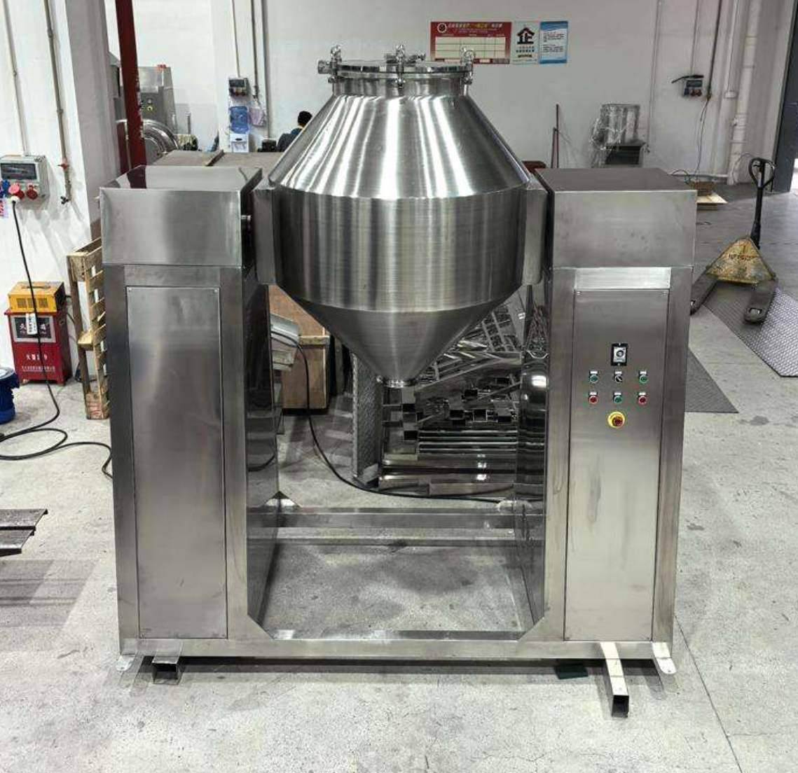 5000l alta velocidad W tipo 304 316 máquina de mezcla inoxidable