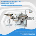 Automatic Small Round Ball Egg Shaped Chocolate Packaging Machine - Packaging Machine - foodmachtech