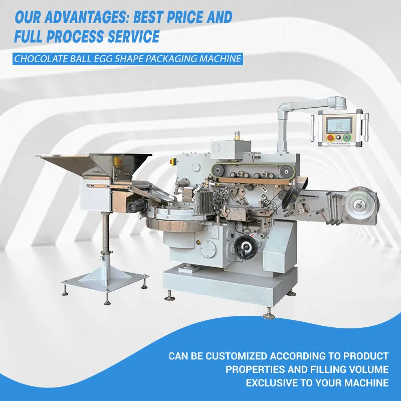 Automatic Small Round Ball Egg Shaped Chocolate Packaging Machine - Packaging Machine - foodmachtech