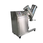 Chemical Food Dry Powder Mixer Blending Machinery V Type Small Laboratory Powder Mixing Machine - Mixer - foodmachtech