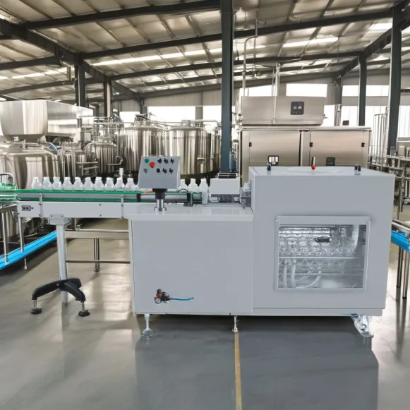 Automatic Pe Pvc Plastic Bottle Liquid Washer Rotary Recycle Glass Bottle Washing Cleaning Machine