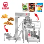 Individuelle automatische Rotary Doypack Vorgefertigte Stand-up-Beutel Stickstoff-Popcorn-Kartoffel-Chips vorgefertigte Beutel-Nuss-Verpackungs maschine - Stickstoff gefüllte Verpackungs ausrüstung - foodmachtech