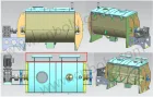 Industrial Horizontal Baking Premix Sugar Mixing Line Powder Ribbon Mixer Machine - Mixer - foodmachtech