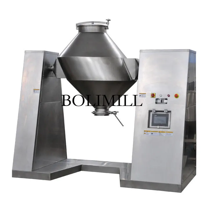 ماكينة خلط حبيبات الطعام/خلاط مسحوق من النوع V/خلاط بروتين على شكل V - خلاط - foodmachtech