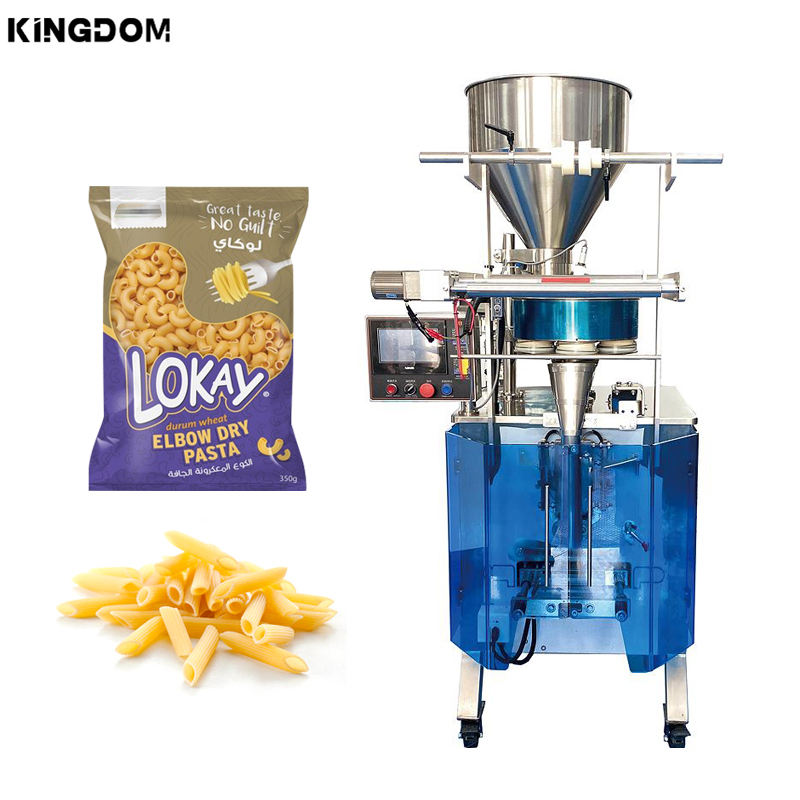 อาหารเกรดจานเสียงอัตโนมัติอย่างเต็มที่ถ้วยตวงชั่งน้ำหนักขนถ่าย vffs ความเร็วสูงพลาสติกห่อมักกะโรนีเครื่องแนวตั้ง