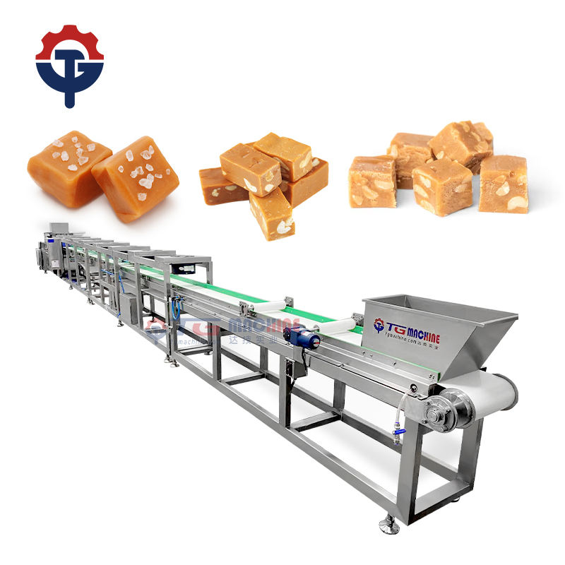 Toffeeキャンディを作るためのPLCコンピュータプロセス制御Toffeeキャンディマシンメーカー