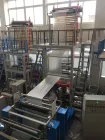 Extrudeuse en plastique 65 Machine d'extrusion de soufflage automatique monocouche HDPE Polythène Ldpe Pp Pe Film plastique - Machine de film soufflé - foodmachtech