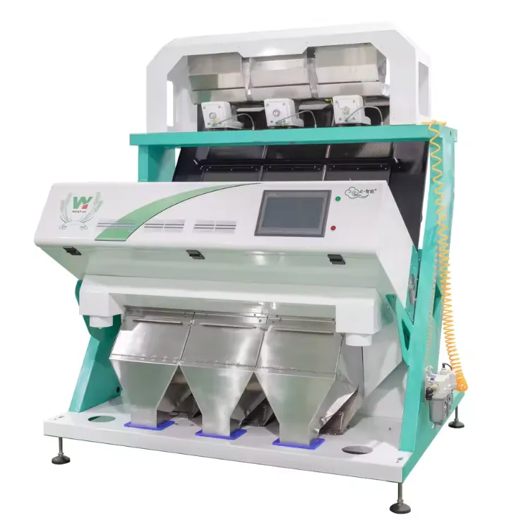CCD RGB Camera Rice Color Sorter Optical Grain Seed Colour Sorter ...