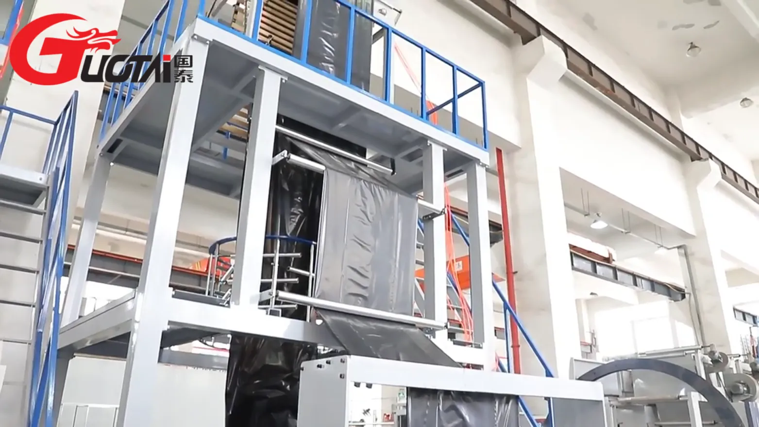 Guotai Biodegradable Pe Hdpe Ldpe Film Blowing Machine - Blown Film Machine - foodmachtech