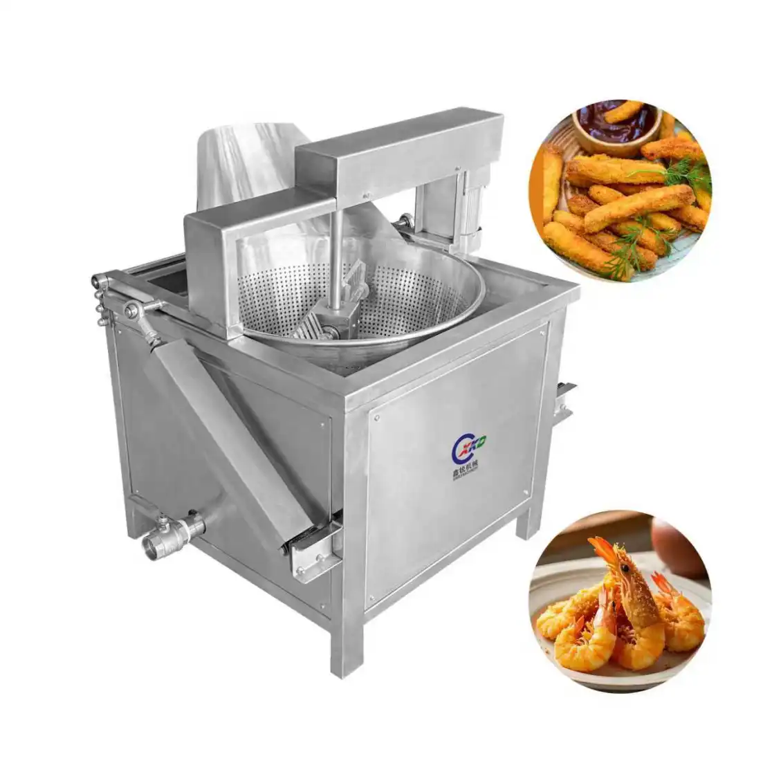 Totalmente automática freidora 300L - Freidora profunda - foodmachtech