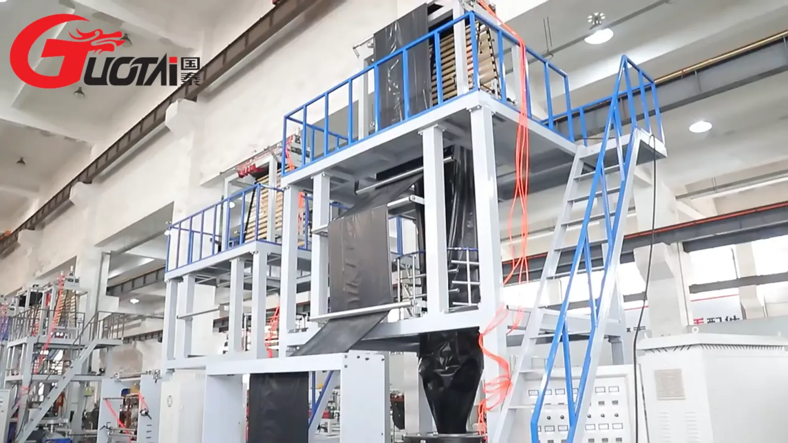 Guotai Biodegradable Pe Hdpe Ldpe Film Blowing Machine - Blown Film Machine - foodmachtech