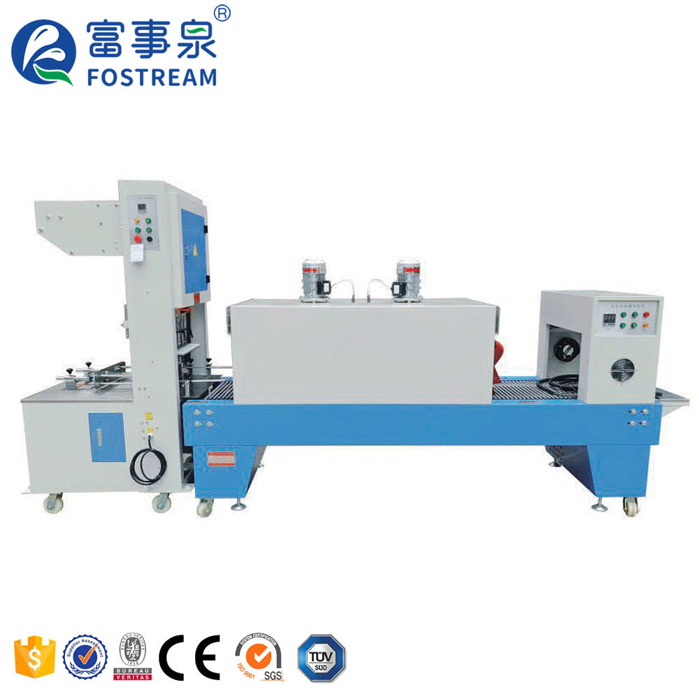 Semi Automatique Thermo Rétractable Manuel Pe Film Chaud De La Chaleur En Plastique Machine De Rétrécissement pour Bouteilles