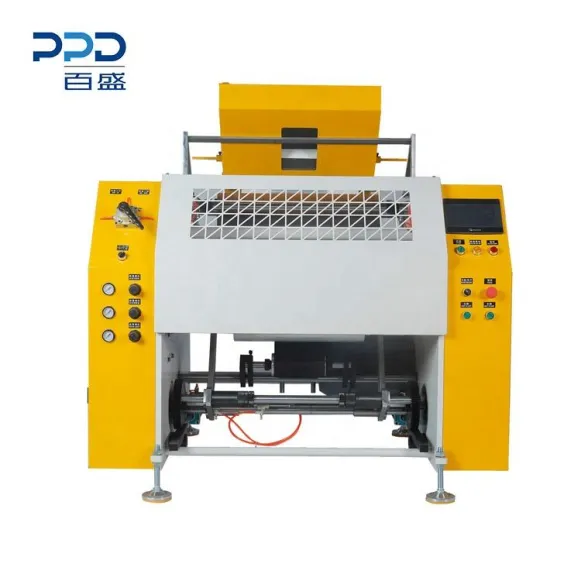Máquina automática eléctrica de alta velocidad del rebobinado de la película del abrigo del estiramiento del proveedor de China
