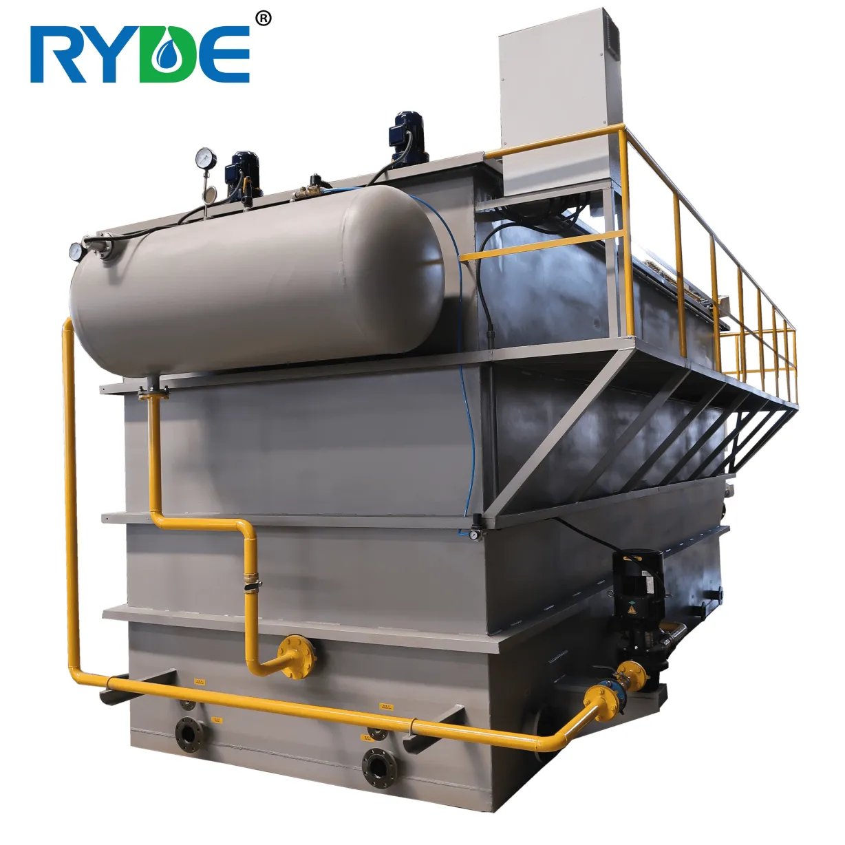 The stainless steel dissolved air flotation system is suitable for slaughterhouses - Oil Refining Equipment - foodmachtech