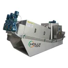 Die Schnecken presse schlamm entwässerung maschine für Wasser aufbereitung anlagen eignet sich zur Entwässerung in Schlachthöfen - Tierkarkasse-Rendering-System - foodmachtech