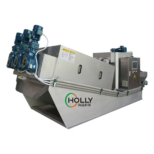 Die Schnecken presse schlamm entwässerung maschine für Wasser aufbereitung anlagen eignet sich zur Entwässerung in Schlachthöfen - Tierkarkasse-Rendering-System - foodmachtech