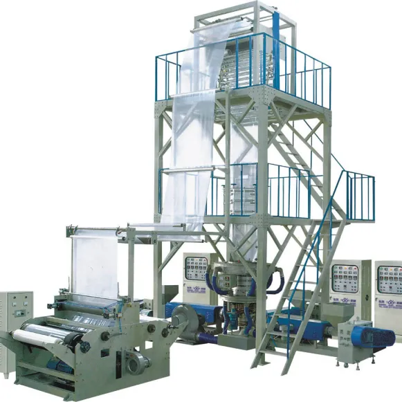 Precio de la máquina de soplado de película plástica biodegradable de una sola capa de coextrusión LDPE HDPE LLDPE