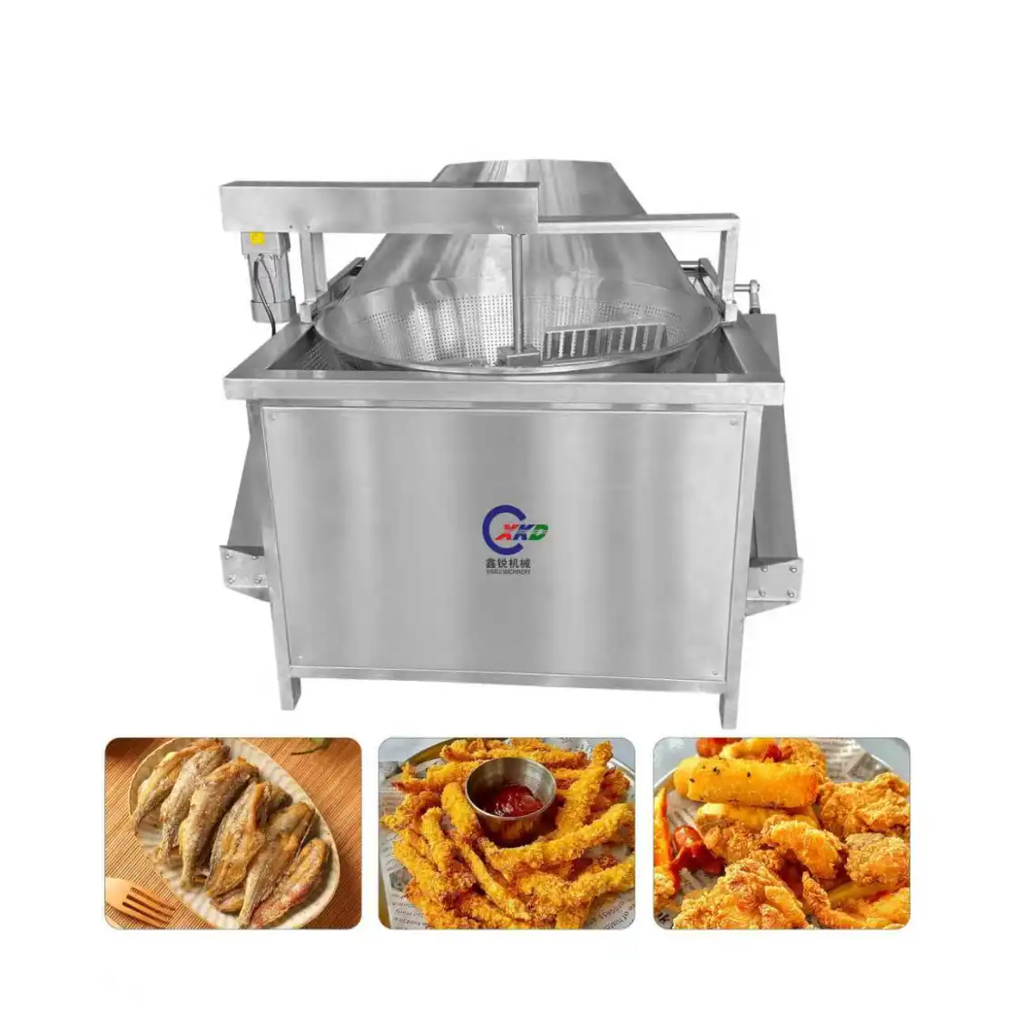 Totalmente automática freidora 1000L - Freidora profunda - foodmachtech